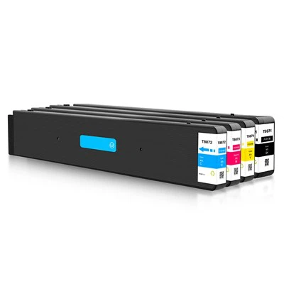 Wkłady atramentowe Epson T8871 o pojemności 859 ml do drukarki Epson WF-C17590